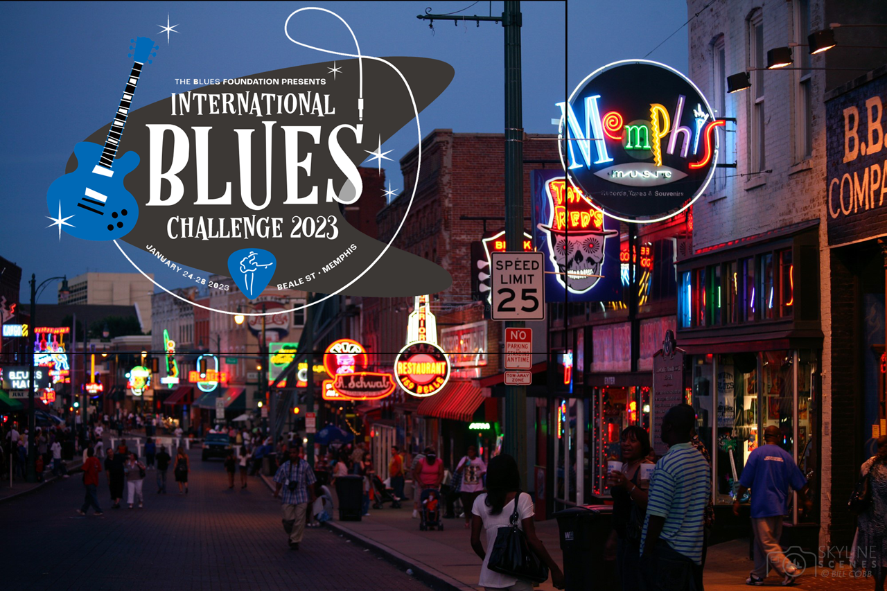 2023 International Blues Challenge Barbara Blue